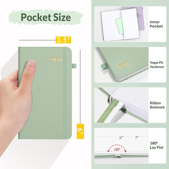 SUNEE 2026 Pocket Weekly Planner - Image 5