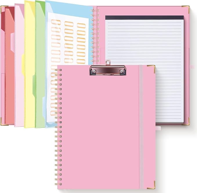 HAUTOCO Clipboard Folio with Refillable Notepad by HAUTOCO