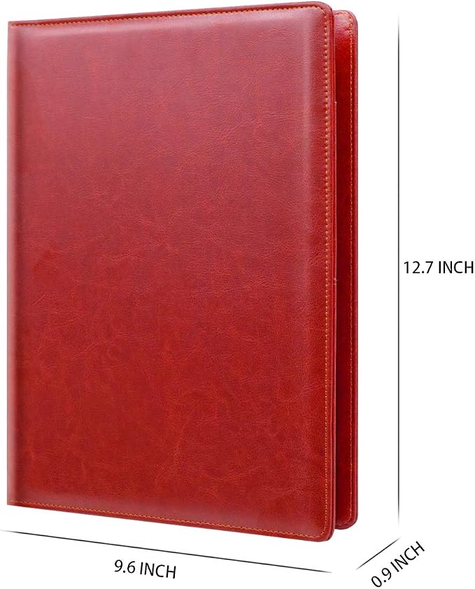 Padfolio Business/Resume Portfolio Folder, Leather Interview Portfolio Business - Image 4