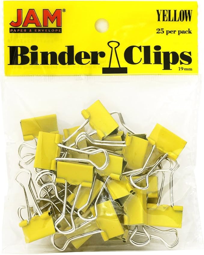 JAM PAPER Colorful Binder Clips - Image 7
