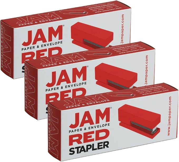 JAM PAPER Modern Desk Stapler - Image 3