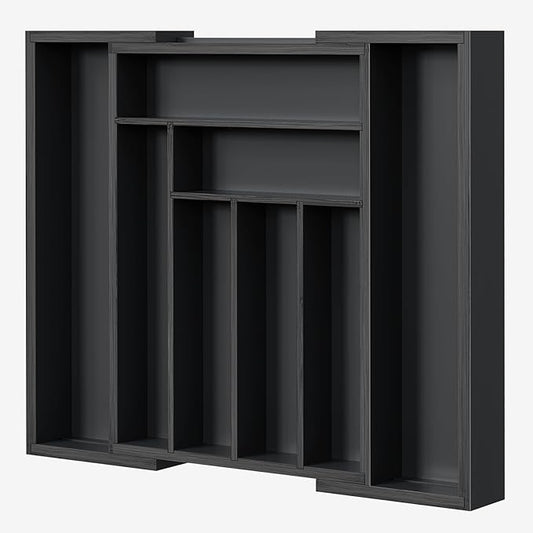 Pipishell Bamboo Expandable Drawer Organizer by Pipishell