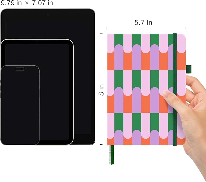 &And Per Se Lined Hardcover Notebook – A5 5.7"x8" College Ruled, 160 Pages - Image 2