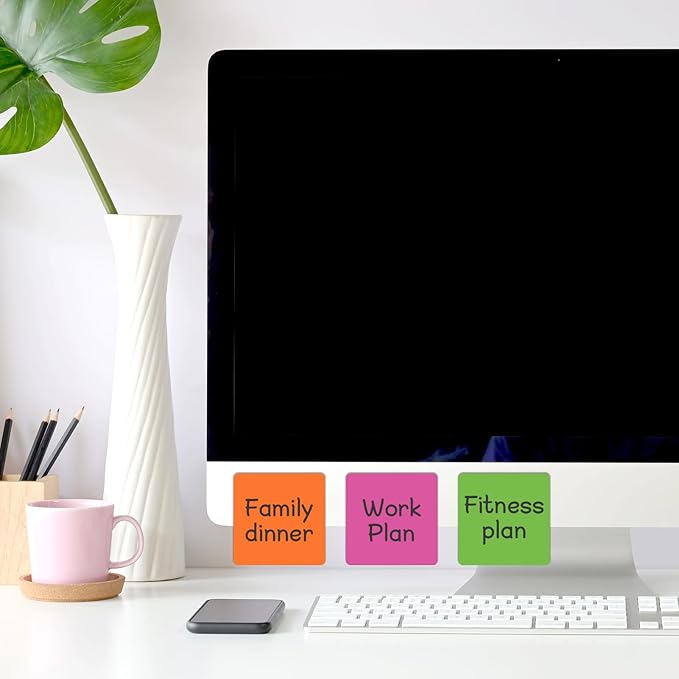 18 Packs, Magnets Labels, Widely Use to Post Notes - Image 8