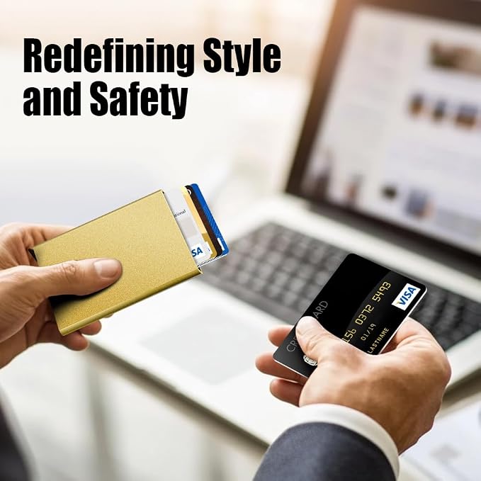 FurArt Slim Minimalist Wallet RFID Credit Card Holder - Image 7