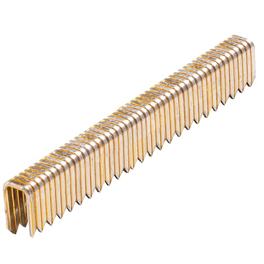 1000-Count 1/2 Inch Length, 18 Gauge 1/4 Inch Narrow Crown Staples, Heavy Duty by SITLDY