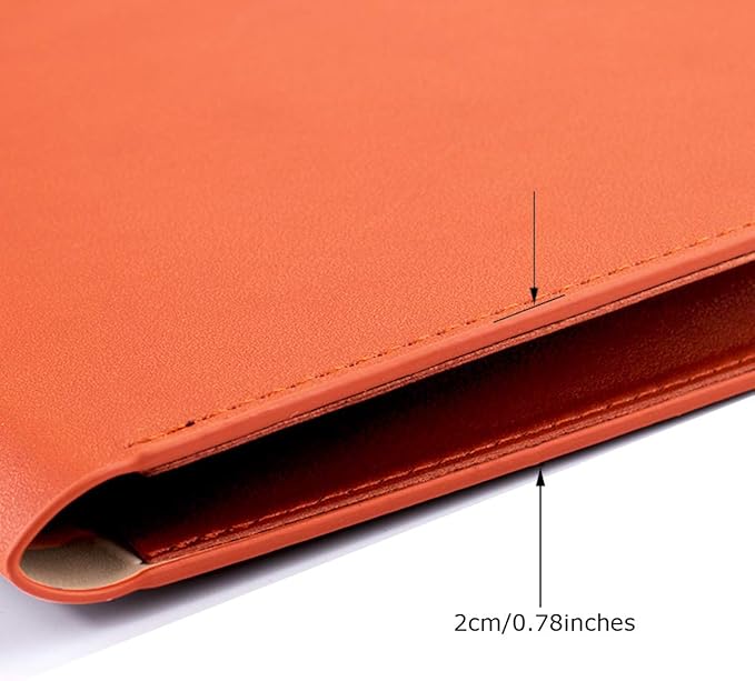 PU Leather A4 File Folder Document Holder Waterproof Portfolio Envelope Folder - Image 4