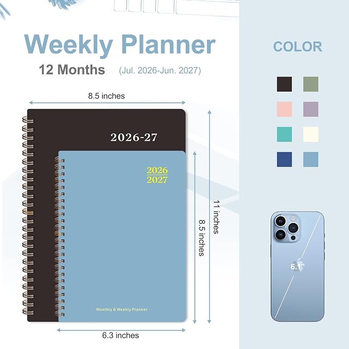 Planner 2026-2027, Weekly and Monthly Academic Planner, July 2026 - Image 4