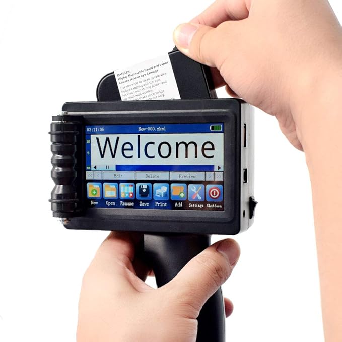 TOAUTO Original Portable Ink Cartridge Quick-Dry Replacement 42ml Ink Cartridge for Handheld Inkjet Printer Coding Machine（Black）-DeskLoop Office