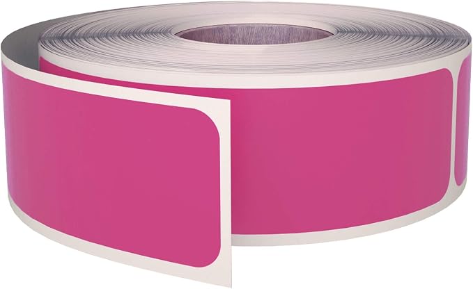 Color Stickers for File Folders 3x1 inch- 250 Pack by RoyalGreen