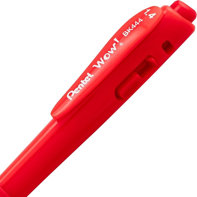 Pentel Wow! Retractable Ballpoint Pen, Bold Line - Image 3