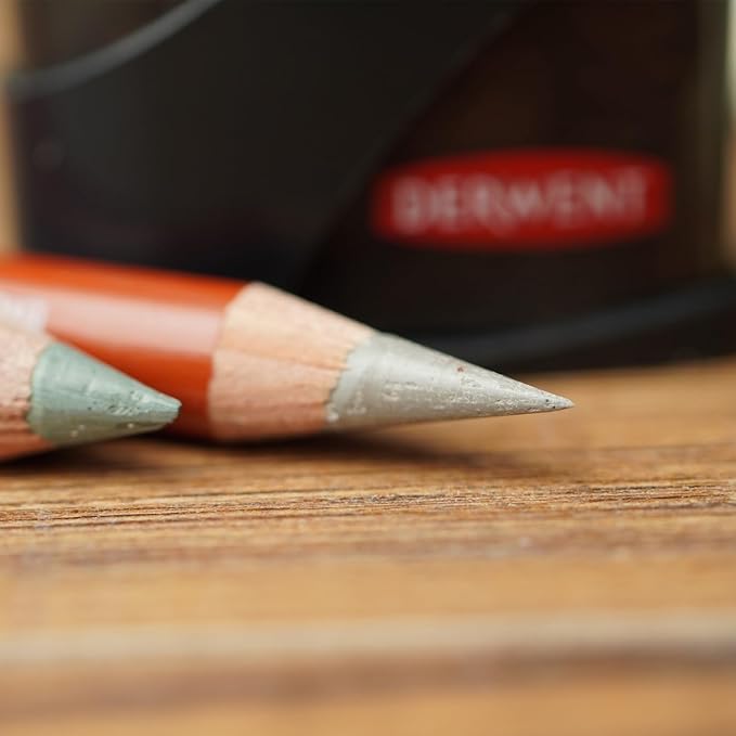 Derwent Twin Hole Pencil Sharpener, 11.5mm & 8.25mm - Image 7