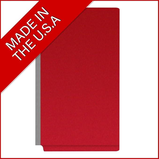 Ecom Folders End Tab Pressboard Classification Folders | Legal Size 25 Pt Stock - Image 5