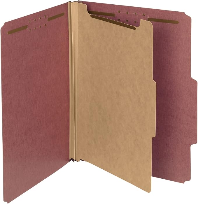 Smead Value Filing 100% Recycled Pressboard Classification File Folder by SMEAD