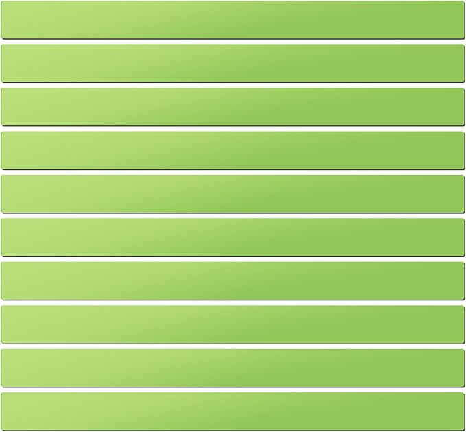LLPT Dry Erase Magnetic Label Strips, 10 Pack | Blank Reusable, Writable by LLPT-AllAboutAdhesiveTapes