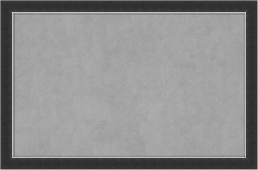 Amanti Art Black Framed Magnetic Board 23x35 Large Vision Board by AmantiArt