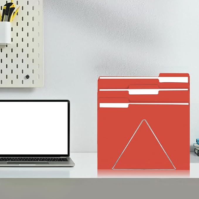 File Folder, RAZCC 150 Pack 1/3 Cut Tab File Folders Letter Size, Folders - Image 7