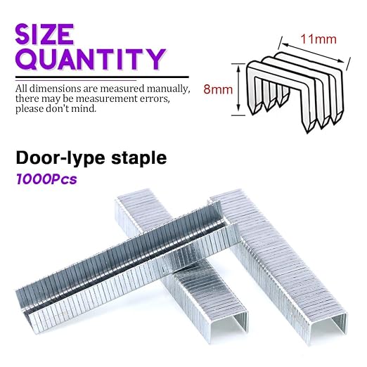 Swpeet 3000Pcs Premium Quality Officemate Standard 3 Sizes Staples, Including - Image 2