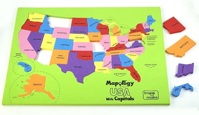 Imagimake Mapology USA Map - Image 3