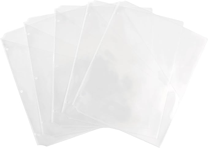 Avery Binder Pockets for 3 Ring Binders, 8.5" x 11", Acid-Free and Archival-Safe - Image 4