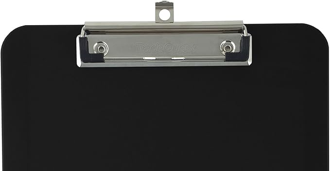 Trade Quest Plastic Clipboard Opaque Color Letter Size Low Profile Clip - Image 5