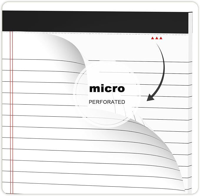 AILZFEI 12pcs Small Note Pad 5x8 College Ruled White Legal Pads Paper Notepads - Image 5