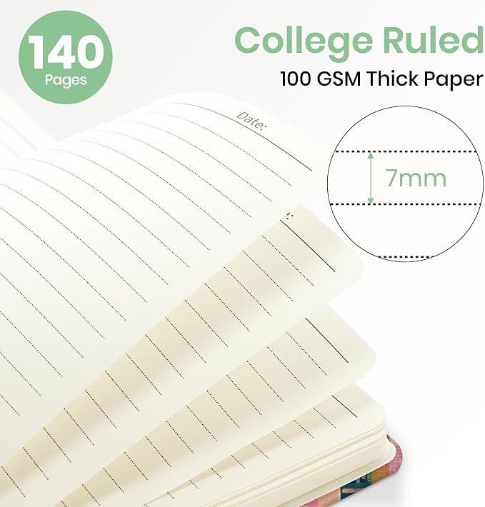 ZOTIA Lined Spiral Journal Notebook - Image 2