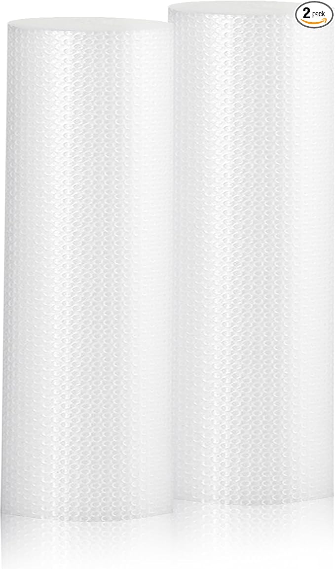12 in x 30 ft Clear Bubble Cushioning Wrap, 2 Roll Protective Packing Bubble by SEUNGCH