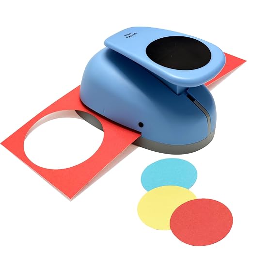 Circle Punch, Paper Punch, Gift Wrapping, Scrapbook Tools Cards, Arts Fun by HHBLUE-JING