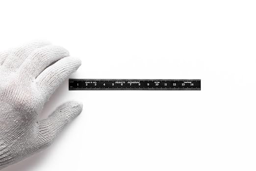 PEC Tools 150mm Metal Ruler, Stainless Steel - Image 6