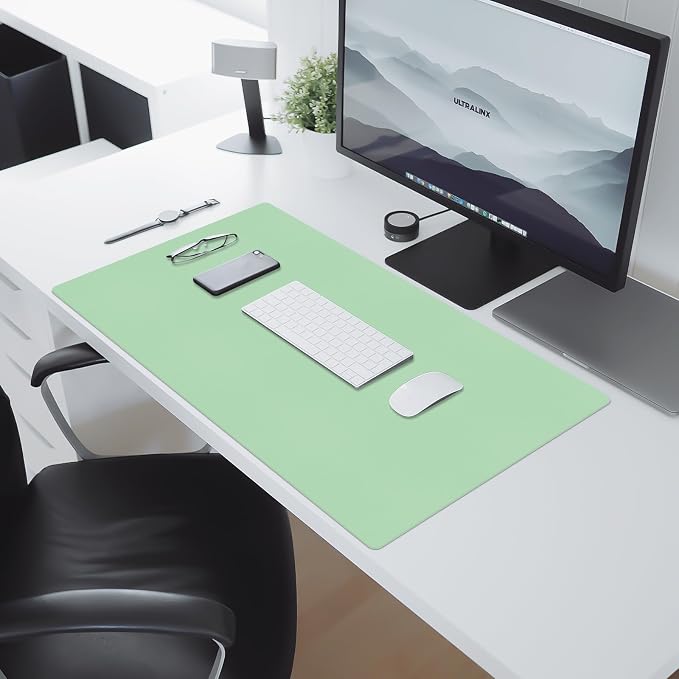 Large Desk Pad Mat, Leather Desk Mat - Image 5