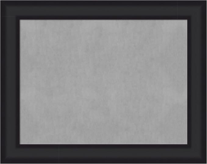 Amanti Art Black Framed Magnetic Board 23x29 Medium Vision Board by AmantiArt