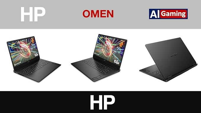 HP OMEN AI Gaming Laptop 17.3" QHD 240Hz IPS Display w/DKZ USB Port Expander - Image 2