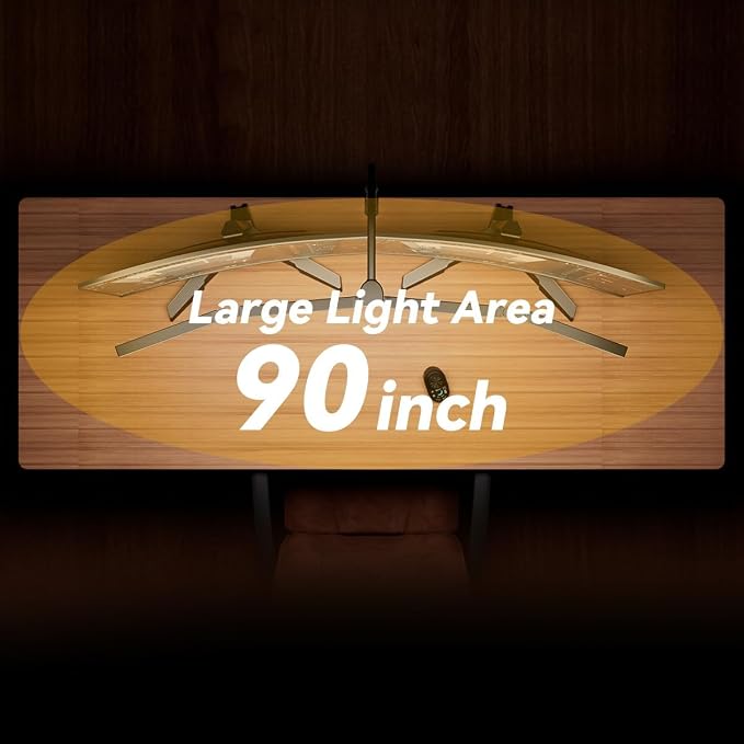 Adjustable LED Desk Lamp with Clamp, 4-Head Eye-Caring CRI95+ Desk Light - Image 7