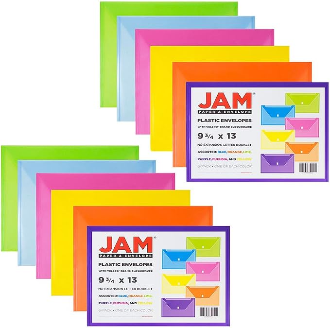 JAM PAPER Plastic Envelopes - Image 2