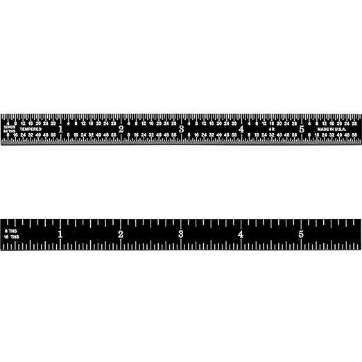 PEC Tools 12" Stainless Steel Flexible Metal Ruler by PECTools