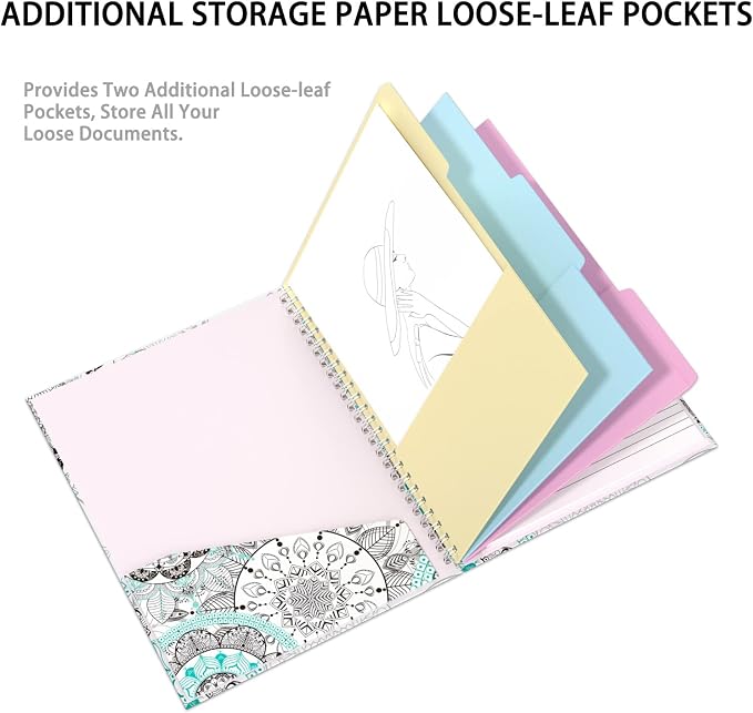 Rimilak Spiral Clipboard Folio - Image 4