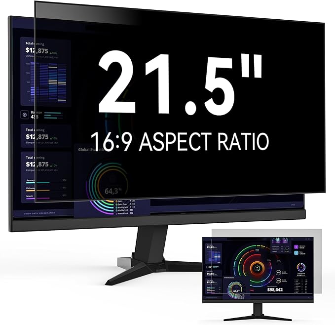 21.5 Inch Computer Privacy Screen Filter by Protescreen