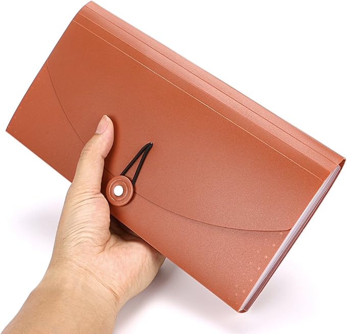 BTSKY Expanding File Folder -13 Pockets Small Accordion File Folder Expandable - Image 3