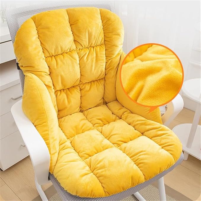 LYFJMUS High Back Office Chair Cushion Soft Desk Chair Pad - Image 4