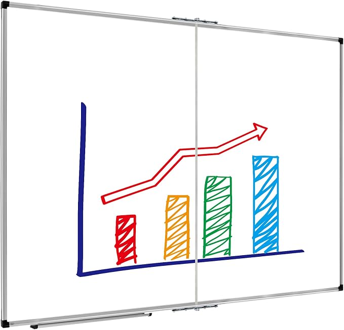 XBoard Magnetic Whiteboard 60 x 48 Inch, Dry Erase Board by XBoard