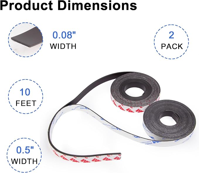 Towjug A+B Paired Magnetic Tape - Image 2