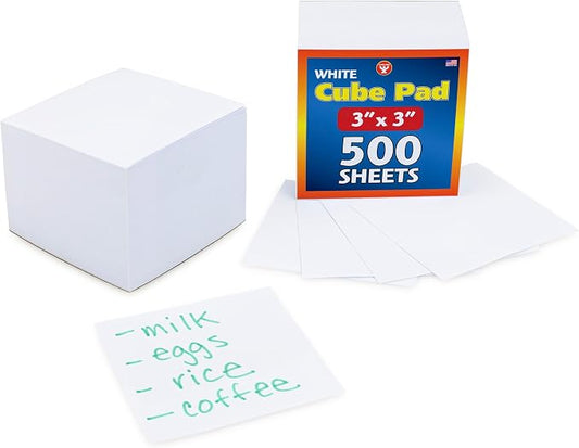 Hygloss Note Paper Cube by HyglossProductsInc