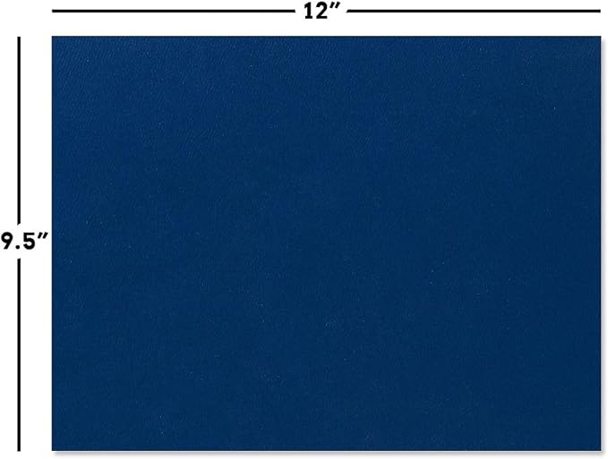 Plain Blue Certificate Folders - Image 2