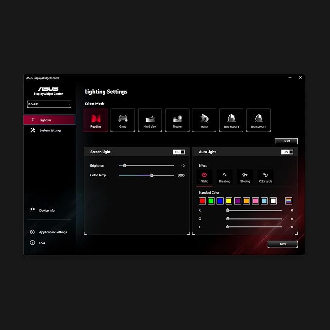 ASUS ROG Aura Monitor Light Bar - Image 9