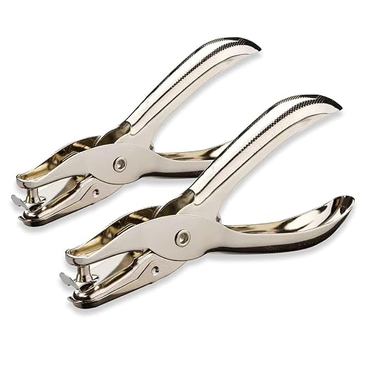 HZMM 1/4 & 1/8 Inch Single Hole Puncher by HZMM