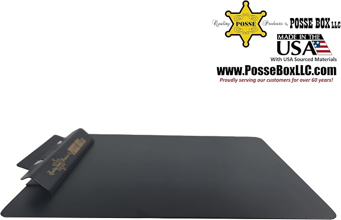 Posse Box - Flat Clipboard Letter-Sized LR-125-PCBla · Black Powder-Coat · - Image 3