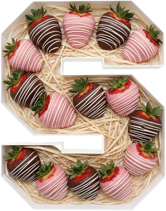 Plastic Fillable Letter Charcuterie Box, 10in Reusable Alphabet Shaped Tray by ANNJINT