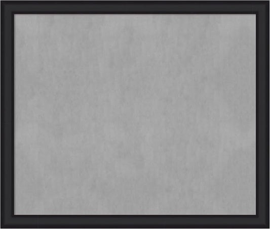 Amanti Art Black Framed Magnetic Board 45x53 Oversize Vision Board by AmantiArt