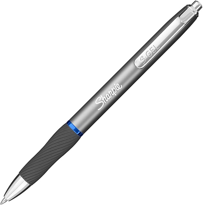 Sharpie S-Gel, Gel Pens, Sleek Metal Barrel, Medium Point - Image 3